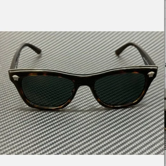 Versace Havana Brown Men's 53mm Sunglasses